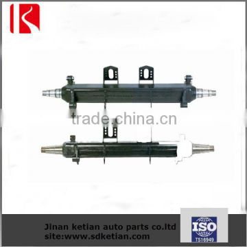 Integral axles beam for trailer axles assembly,Truck trailer axles