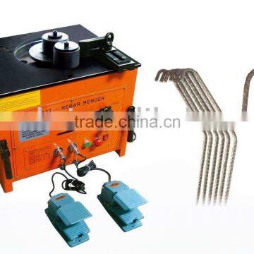 Stirrup foot pedal rebar bending machine