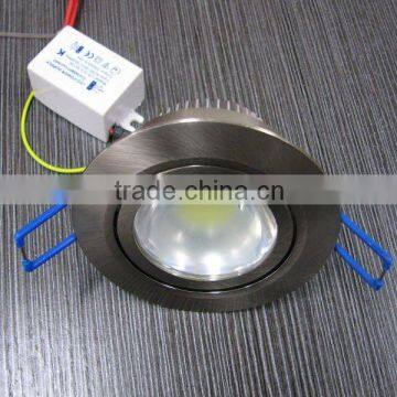 dimmable led lights down light 7w 230v