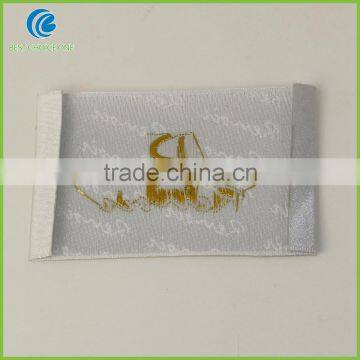 2016 Factory Wholesale Custom Polyester Damask Woven Labels For Clothing photo-5
