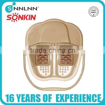 Non-toxic comfort bubble foot spa massager with reasonable price