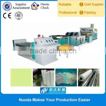 Pet pad PE film production line