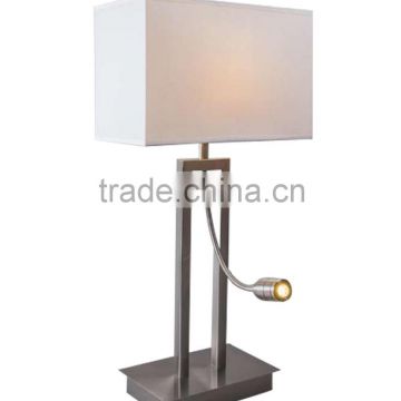 Creative design two lights hotel room Led table lamp