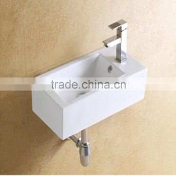 Vitreous China Rectangle Ceramic Wash Basin