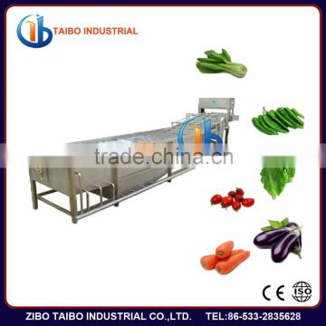 Professional manufacturer: industrial fruit washing machine for peaches