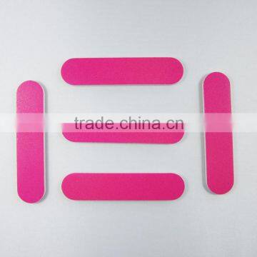 Wholesale custom small beauty nail file double side personalized emery board one side decorative manicure tools factory