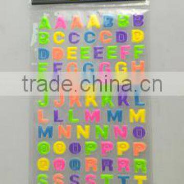 Vinyl Letters Alphabet Puffy Sticker photo-3