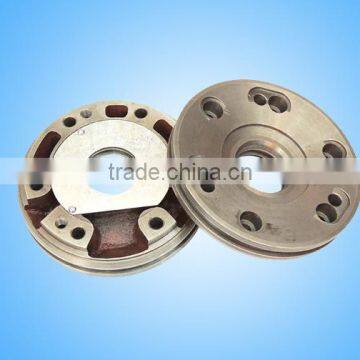 Gas compressor block assembly