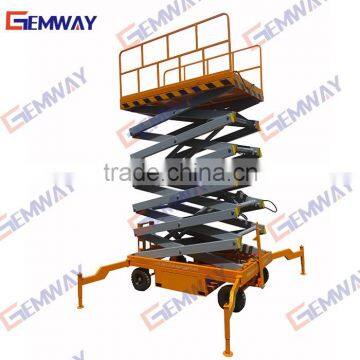 8m Mobile hydraulic scissor lift platform