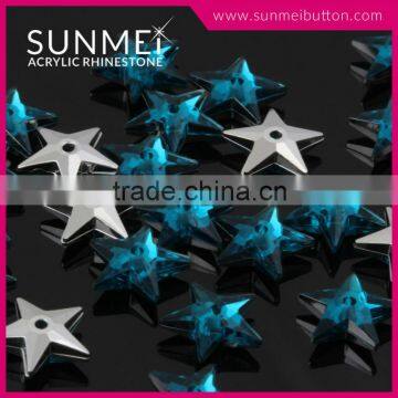 Cute Star One Hole Lead Free Rhinestone