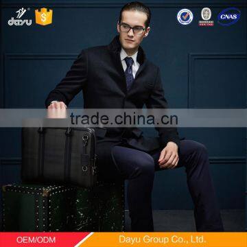 Europe Style Mink Hair Stand Collar Cashmere Wool Overcoat for Man OEM Design Winter Wool Long Overcoat photo-4