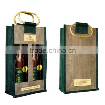 drawstring wine bag wine tote bag wholesale wine tote bag