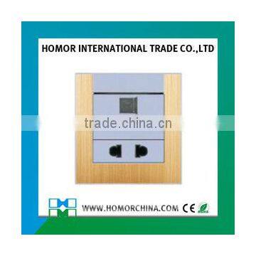 High Quality Imported PC UK Type Two Hole One Socket for Home photo-5