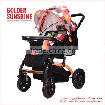 High Landscape Baby Pushchair/ Baby Stroller/Baby Pram/Baby Carriage/Baby Trolley With Tray photo-2
