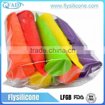 Home & Garden Ice Cream Tools Set OF 6 Silicone Ice Cream Pop Jelly Mold photo-2