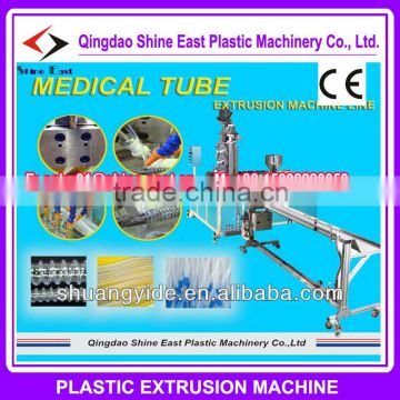 PU PVC PUR Medical catheter Extrusion Line / breathing tube machine