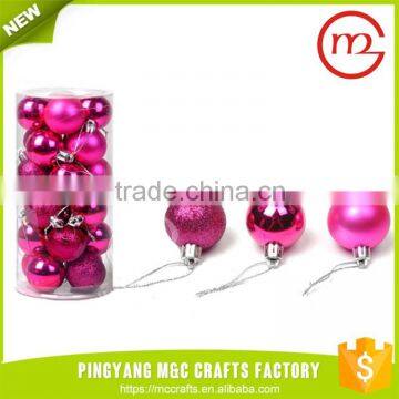 Cheap nice design wholesale ornament balls for hanging xmas