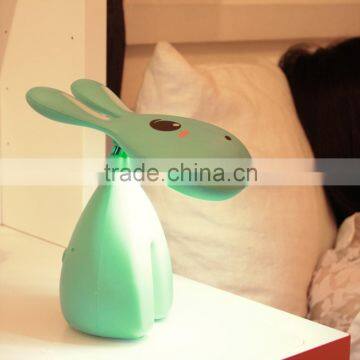 Home Goods Pretty Portable Mini Rabbit Battery Led Clamp Folding Desk Lamp photo-2