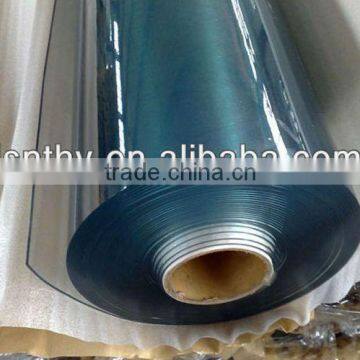 Soft PVC Free Blue Transparent Film