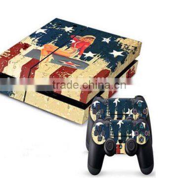 Fashion Style ! Vinyle Carbon Fiber Skin Sticker for PS4 Console photo-2