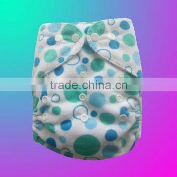 printed colorful PUL waterproof minky baby diaper cover