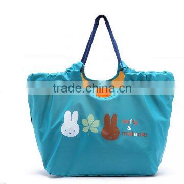 fashion expandable shopping bag, textile shopping bag