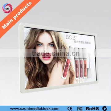 Stylish HD wifi 42 inch lcd digital signage wall mounted touch screen kiosk