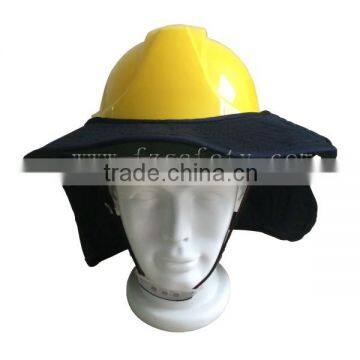 Australian Safety Helmet hard hat brim with neck flap