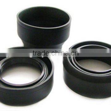 Best Price Digital Photo 3 Stage Collapsible Rubber 49mm Lens Hood photo-2