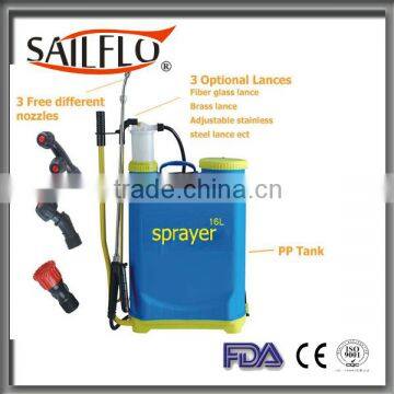 Sailflo 16L new agriculture knapsack hand plastic sprayer