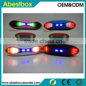 LED Rugby Bluetooth Speaker, American Football Shape Portable Bluetooth Wireless Sport Speaker for Cell Phone Tablet for iphone