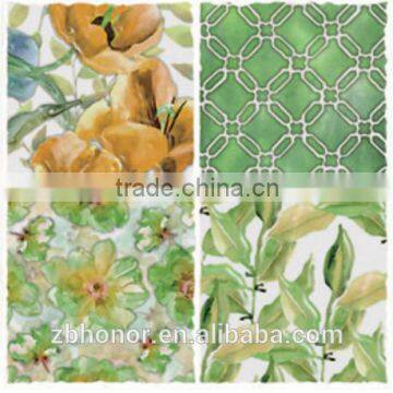 2016 C08 gren color 30x30 wall tiles colorful design for sale semi-polish