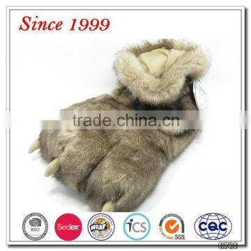 Non slip adults unisex furry slippers