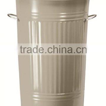 Kitchen Powder-coated galvanised steel waste container