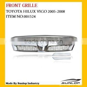 toyota hilux vigo body parts #001524 front grill for hilux vigo 2004-2007