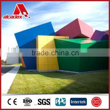 Alcadex decorative exterior metal composite wall panels