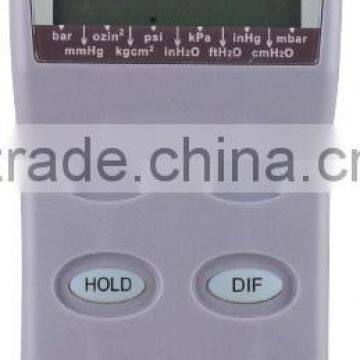 Digital Differential Pressure Gauge Manometer 11units Selectable RS232 AZ8215