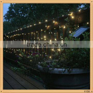 Multifunctional Silk lantern holiday decoration solar garden string light