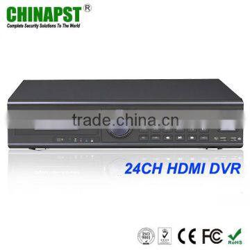 H.264 3G Network/Mobile View/FTP/TV Adjust/Email Function Security Digital Video Recorder PST-DVR024H