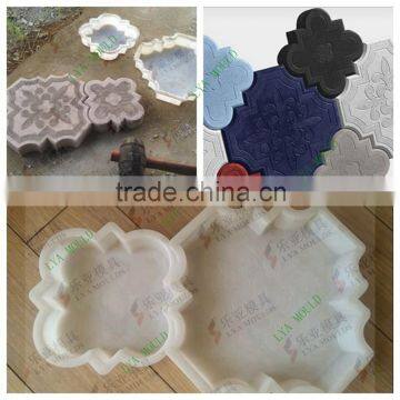 pavement plastic concrete roof tiles custom mold design