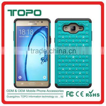Luxury Starry Sky Bling Diamond Glitter Star Pattern Back Cover Case For Samsung galaxy on7