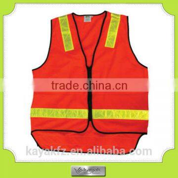 wholesale men polyester Hi Vis EN20471 Safety Vest With Reflective Tape