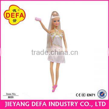 DEFA plastic dolls for 3+ years girls 11.5 inch craft dolls