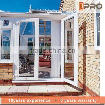 Custom made commerical windows aluminum window french window designs frames double glass windows price