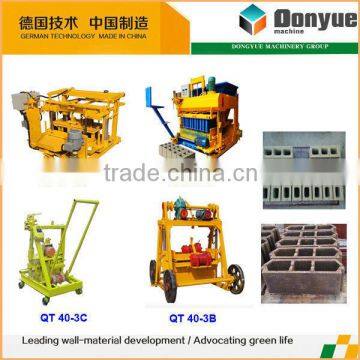 No need pallets QT6-25 cement block making machine