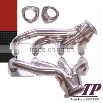 STAINLESS SHORTY HEADER EXHAUST MANIFOLD 330/360/390-428 FOR FORD BIG BLOCK FE