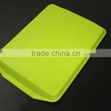 2015 Hot Selling Manufacter Wholeasle OEM Colorful Melamine Buffet Tray With Handle photo-2