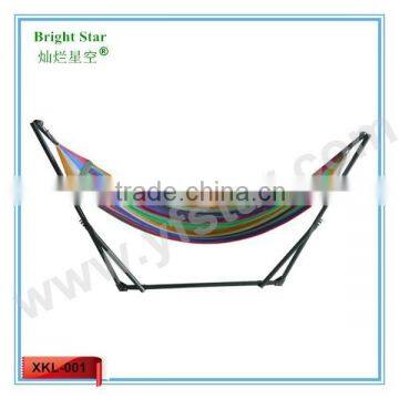 Double Fabric Hammock with steel stand
