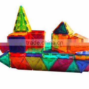 Playmags 2016 Magnetic Building Construction Blocks 3D Intelligence Toys 14pcs Sets photo-3