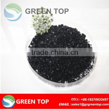 Fulvic potassium humate fertilizer in flake